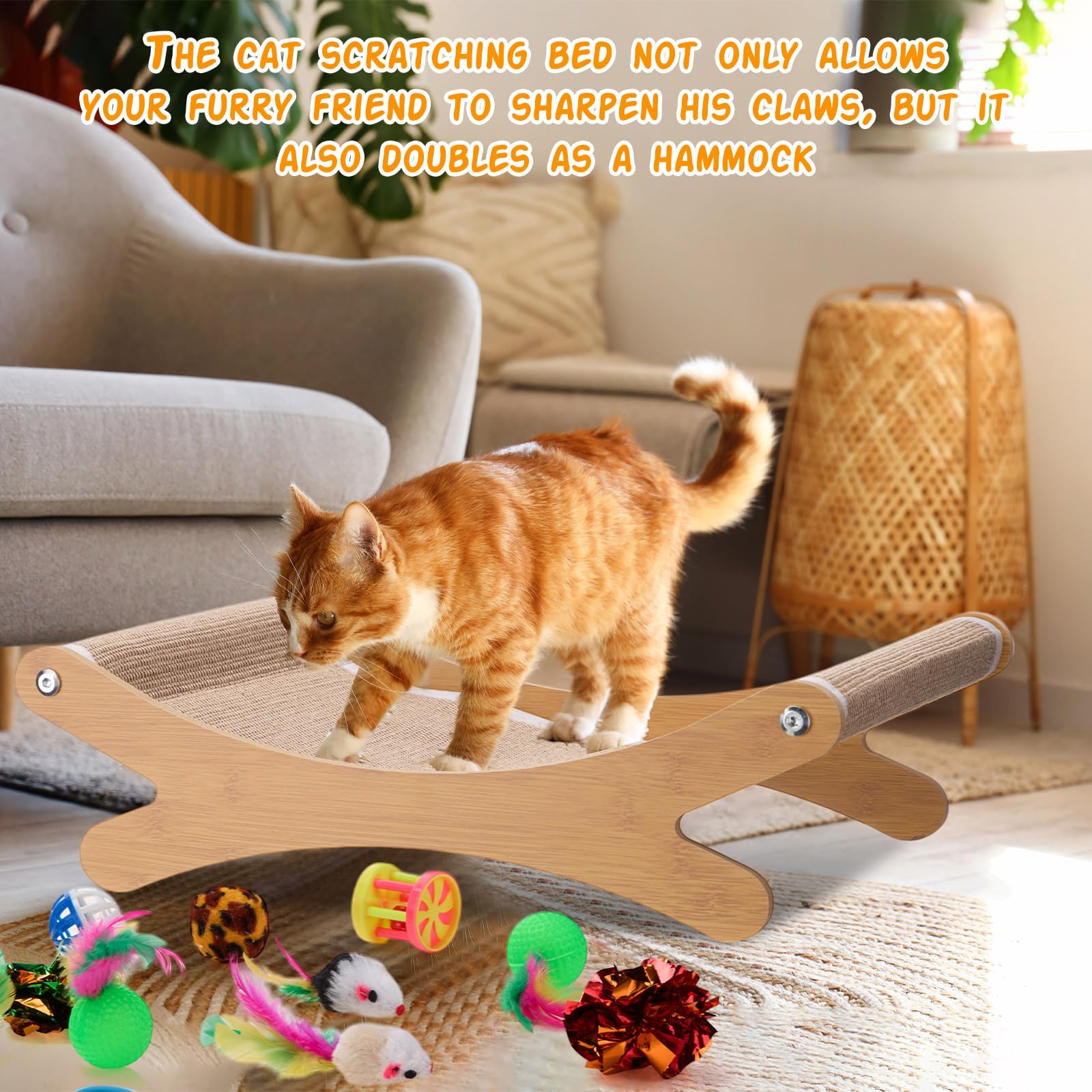 Seenelling 25-teiliges Kitten-Starter-Set für Indoor-Katzen, inklusive Kratzbaum, Sisal-Kratzbett, Bürsten, Nagelknipser, Bälle für Indoor-Kätzchen, Zubehör, Willkommensgeschenk