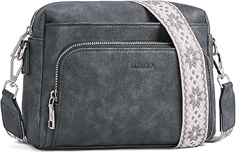 MUIIKOLA Women's Shoulder Bag, Crossbody Bag, Women's Small, Women's Shoulder Bags, PU Leather, Shoulder Bags Women with Adjustable Shoulder Strap