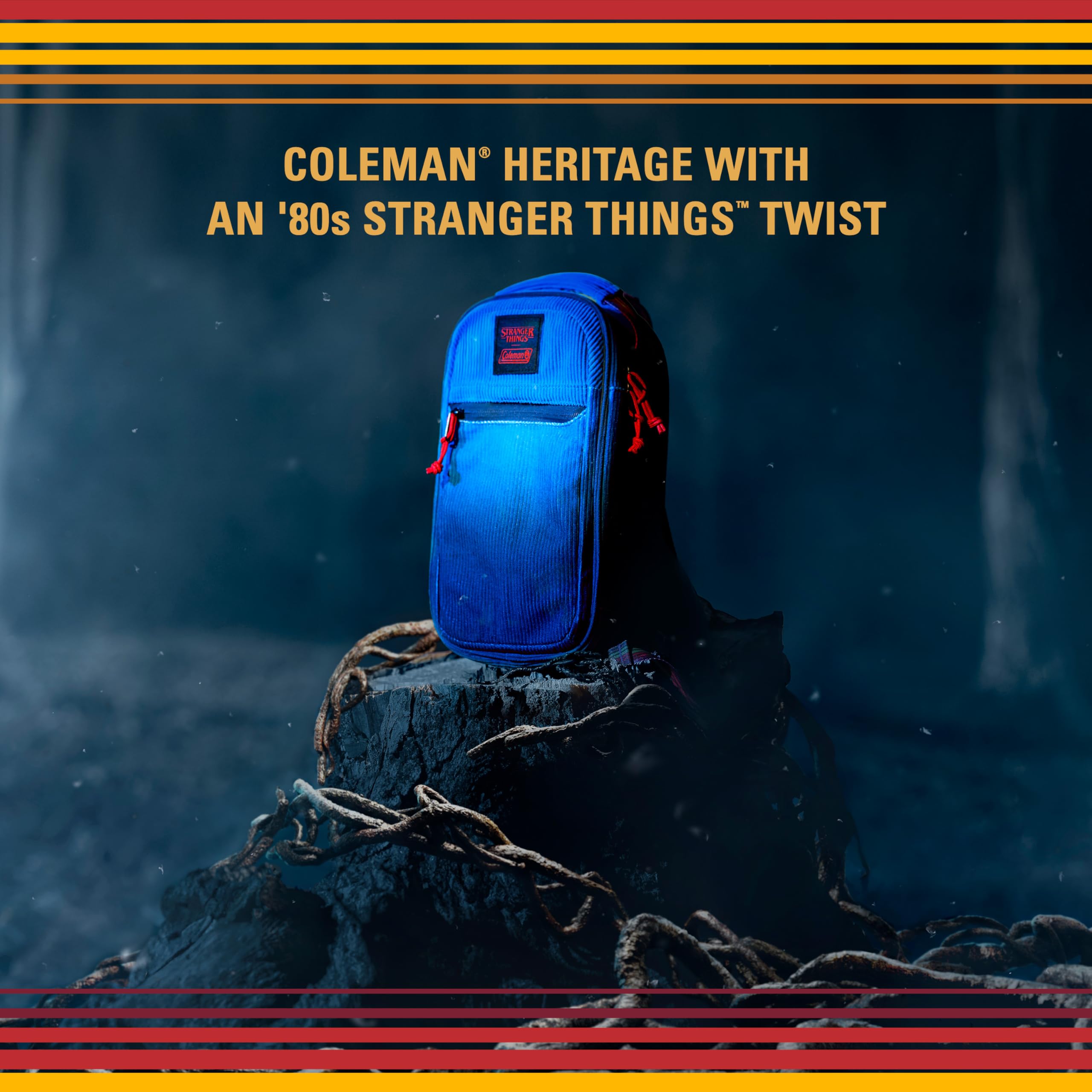 Coleman Stranger Things 6-Can Convertible Soft-Sided Cross-Body