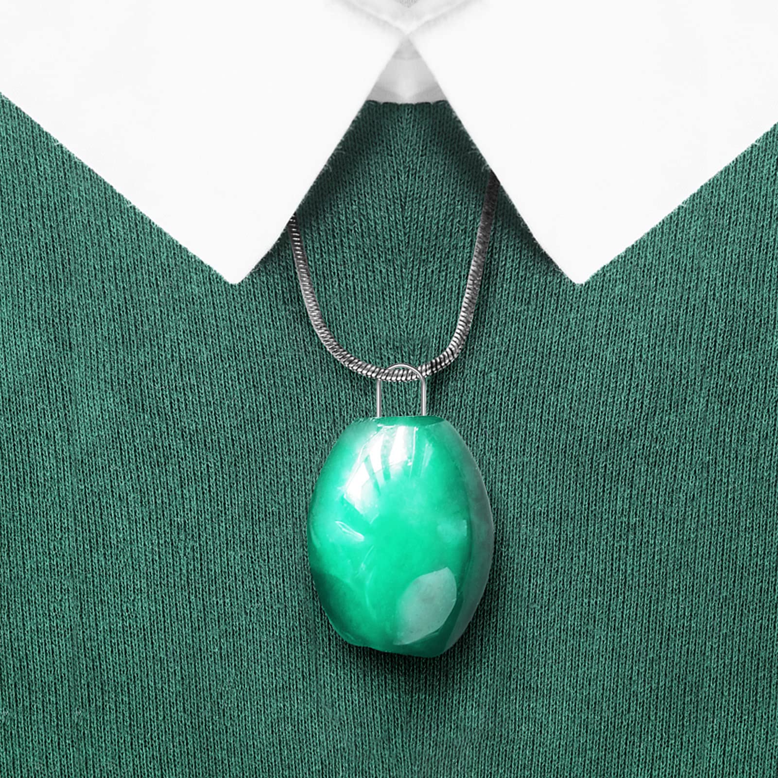 CHICIRIS Jewelry Making Supplies, 200 Pcs U Shaped Silver Jump Rings, Key Chain Rings for Crafts, Split Rings for Jewelry Making