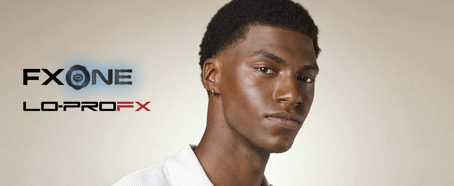FXONE LO-PROFX Professional Cordless Trimmers for Men with Interchangeable Battery