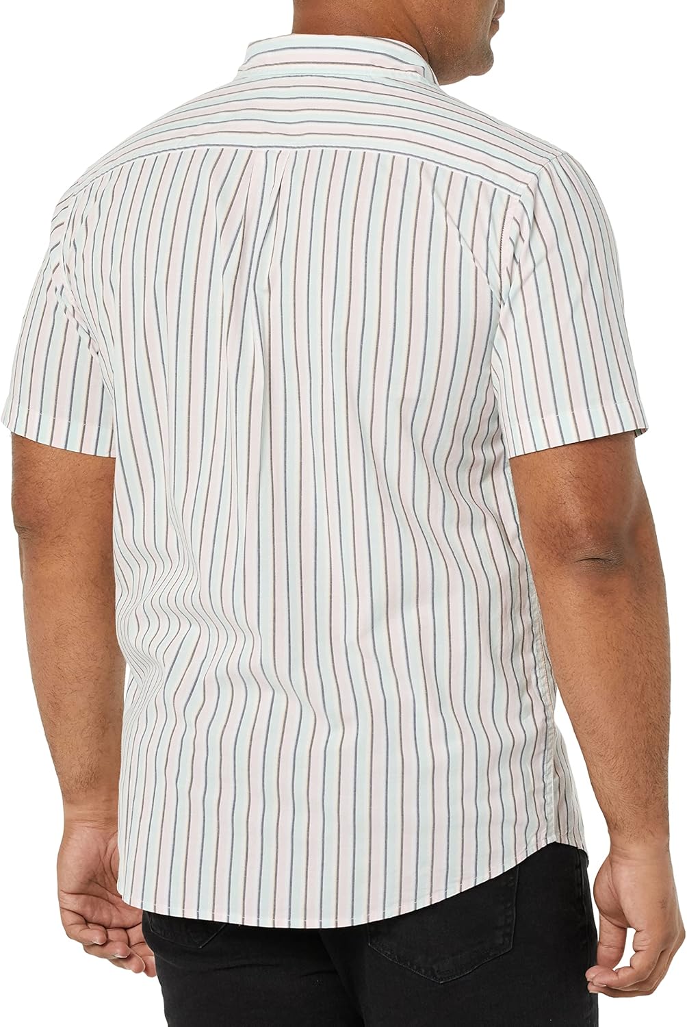 Amazon Essentials Men's Slim-Fit Short-Sleeve Poplin Shirt - Image 2