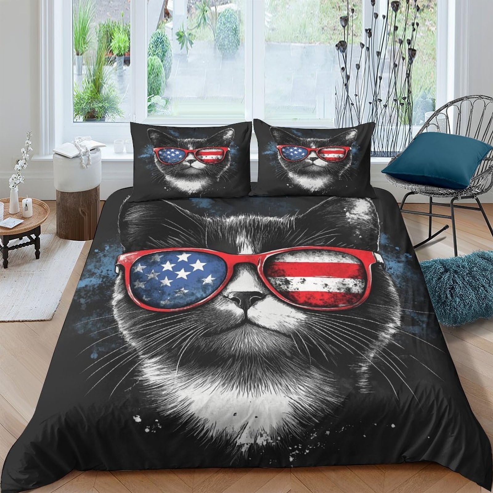Parure de lit luchador 135x200cm en microfibre avec fermeture éclair cachée