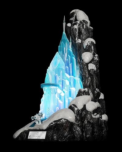 Miniatura 7 de Disney 100 años de maravilla estatua maestra de artesanía del Palacio de Hielo de Elsa MC-064