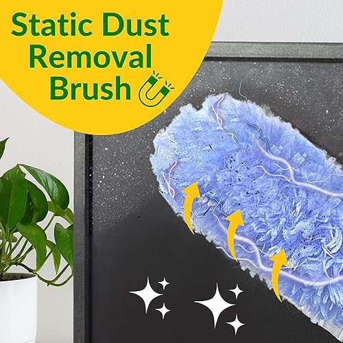 Miniatura 4 de Paquete de 30 repuestos de plumero resistentes para plumero de mano Swiffer, herramienta de eliminación de polvo estático de 360 grados para quitar