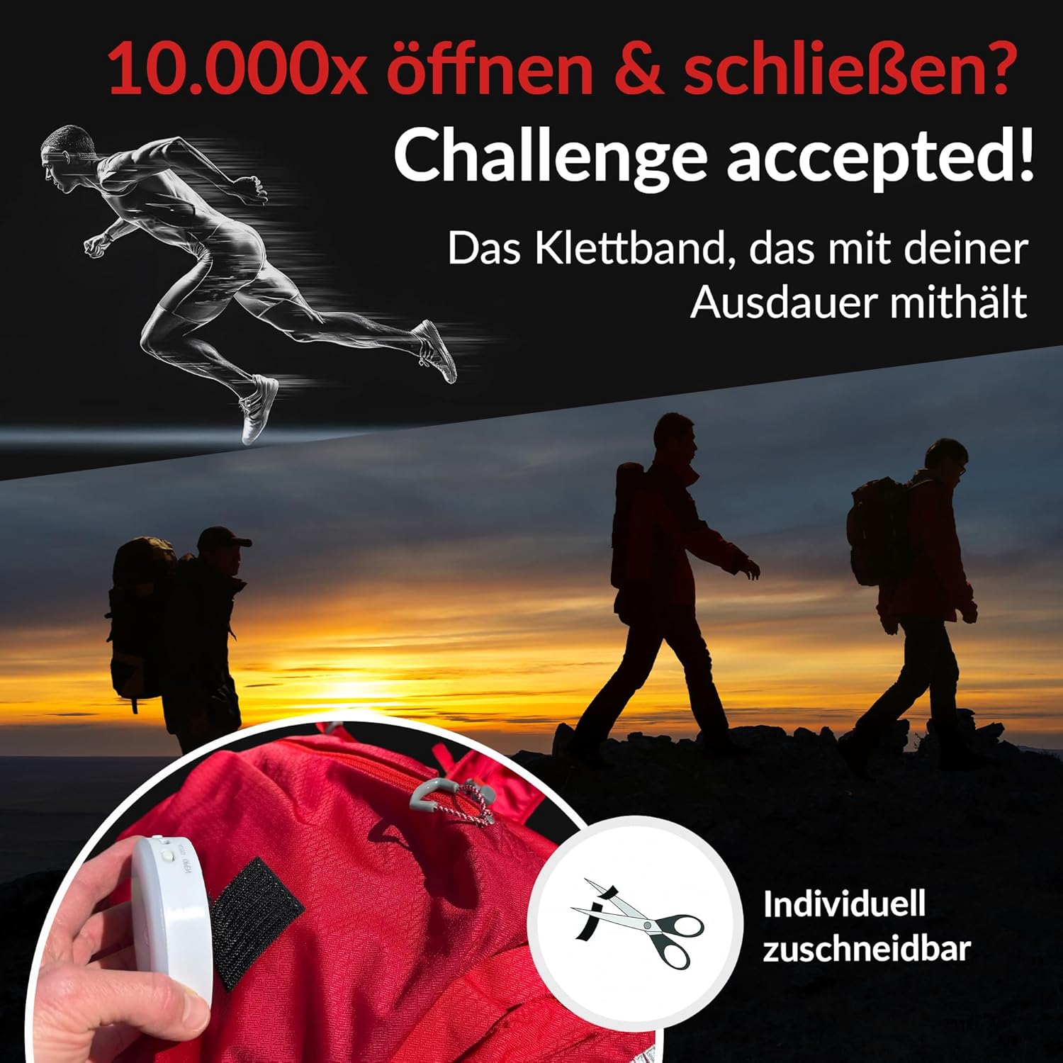 テープ、自己粘着性、超強力、防水、-40&deg;C~100&deg;Cの屋外対応、穴あけの代わりに接着、ドットをカットし、両面テープの交換 - タ