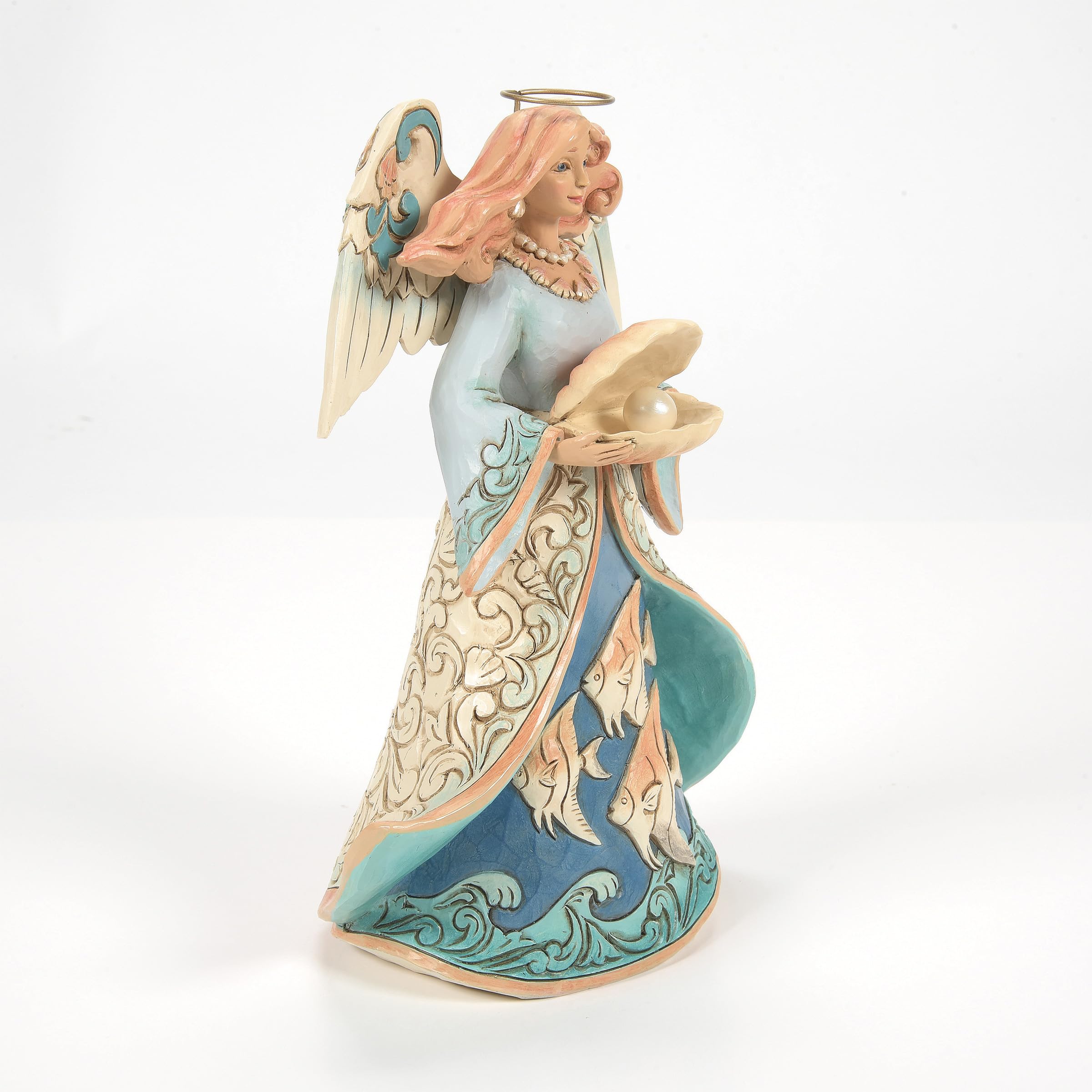 Amazon.com: Enesco Jim Shore Heartwood Creek Coastal Angel Holding