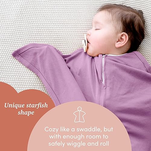 Miniatura 10 de SleepingBaby Zipadee-Zip - Manta de transición para bebé con cremallera, cómoda manta espaciosa para cambiar pañales fácilmente, ClassicBoy, XL