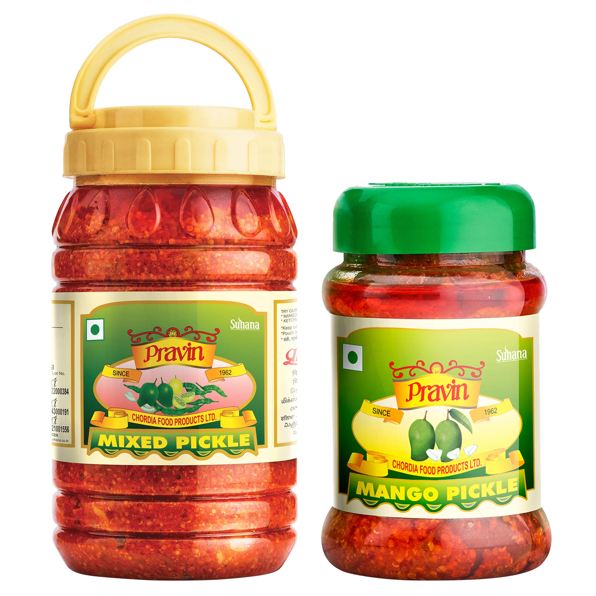 Pravin Pickles Mix 1kg + Mango 500g Pickle Jar - Combo 2 (B07Y6DPFNS) Amazon Price History, Amazon Price Tracker