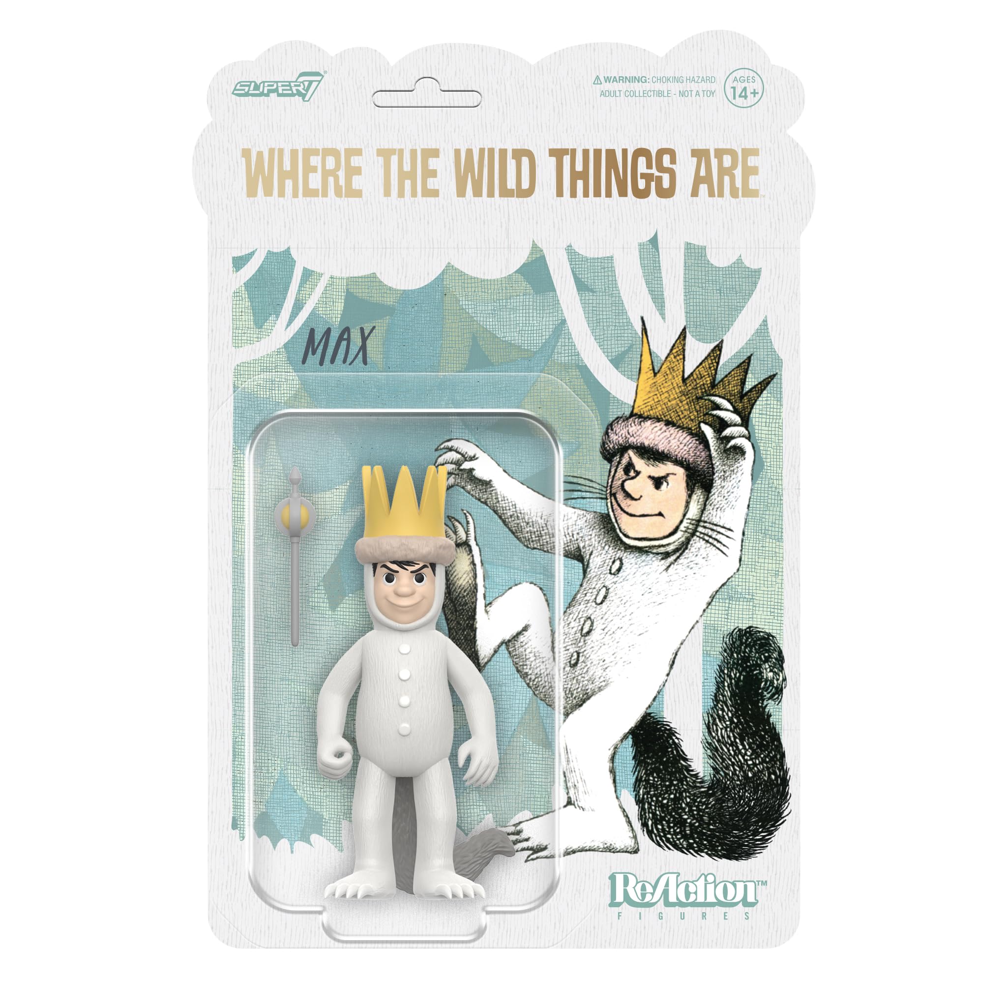 Super7 Where The Wild Things are Reaction Figures Wave 01 - Max Action Figure