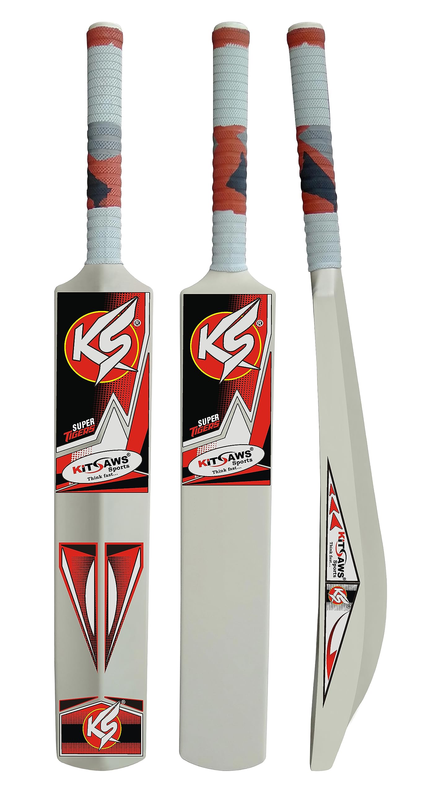 KITSAWS Sports Heavy Duty Plastic Cricket Bat,Full Size (34” X 4.25”inches) Premium Bat for All Age Groups Kids/Boys/Girls/Adults Color White (B0CD7D3TDK) Amazon Price History, Amazon Price Tracker