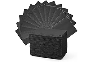 Annhua Black Bibs - The Ultimate Disposable Solution for Dental and Salon Professionals