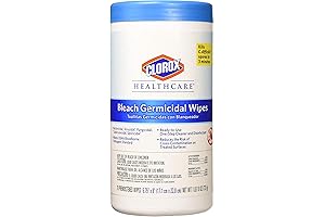 Clorox Healthcare Bleach Germicidal Wipes: Dependable Disinfection for Hospitals and Healthcare Facilities