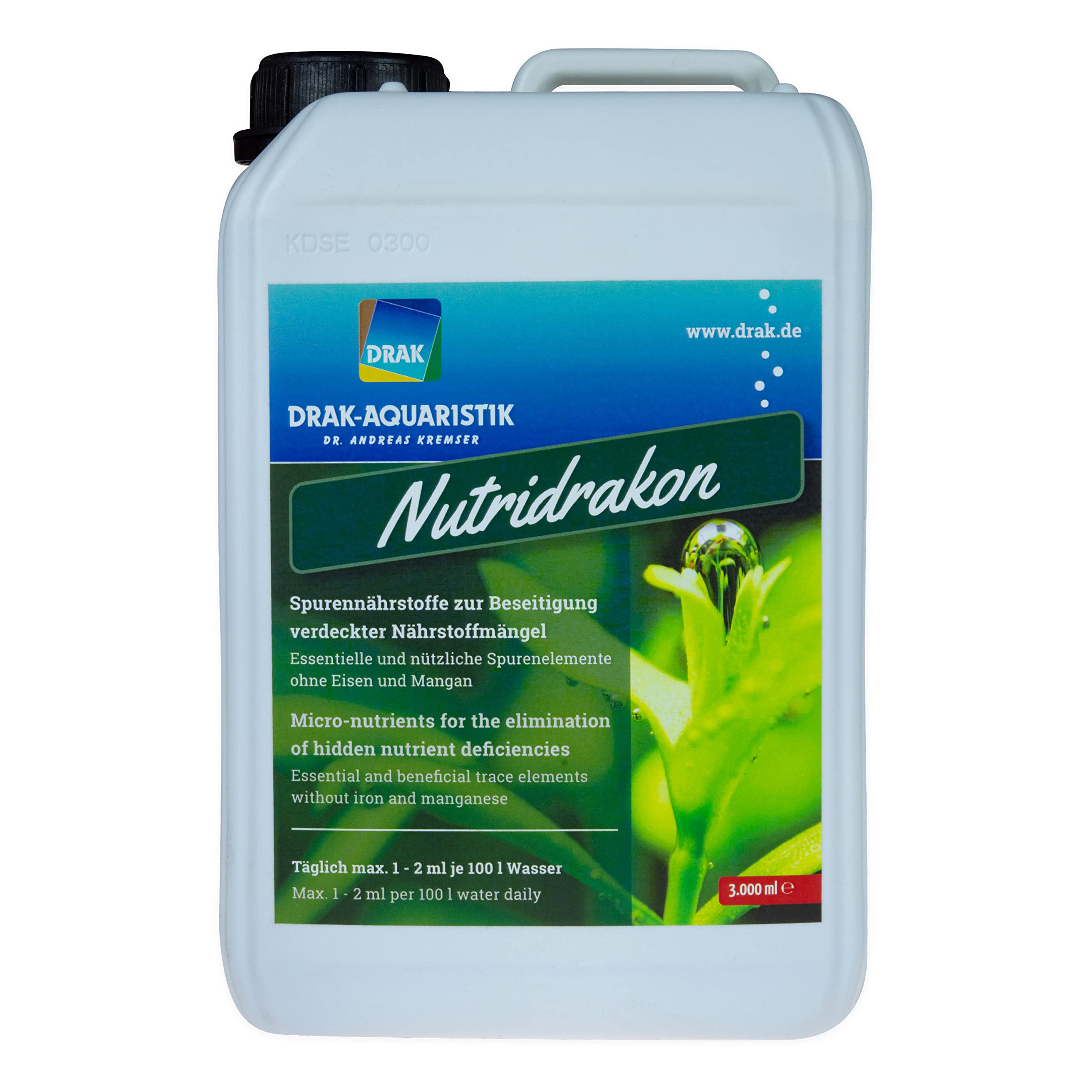 Nutridrakon - Spurennährstoffe 3,0 l Kanister