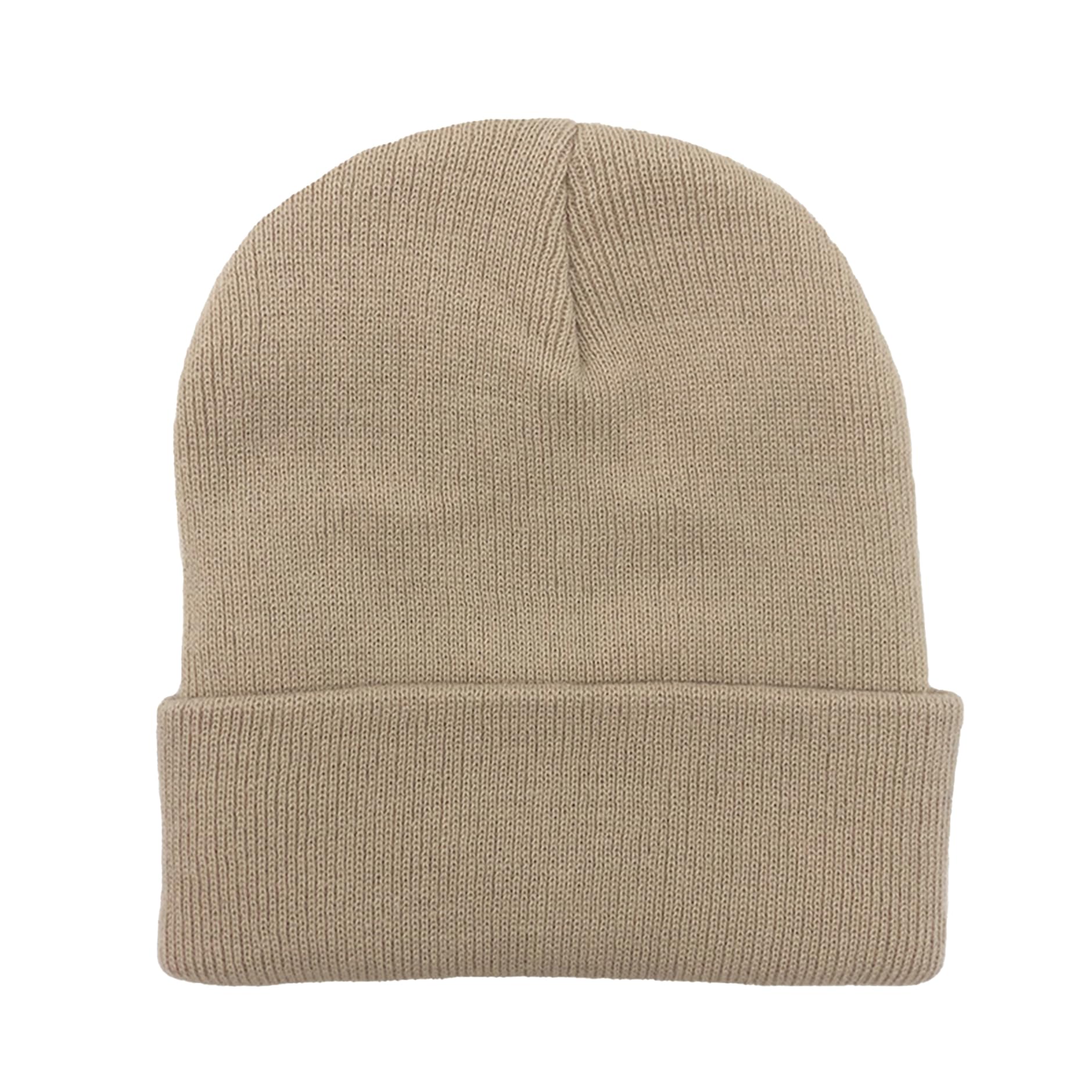Bonnet d'Hiver Homme Femme, Bonnet Beanie Uni Tricoté, Chaud pour Automne Hiver, Élastique, Design Classique
