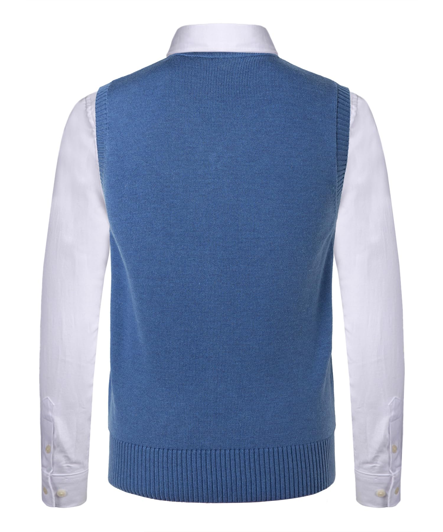 Herren Argyle Strickweste Klassischer V Ausschnitt Strickweste Ärmelloser Gestrickt