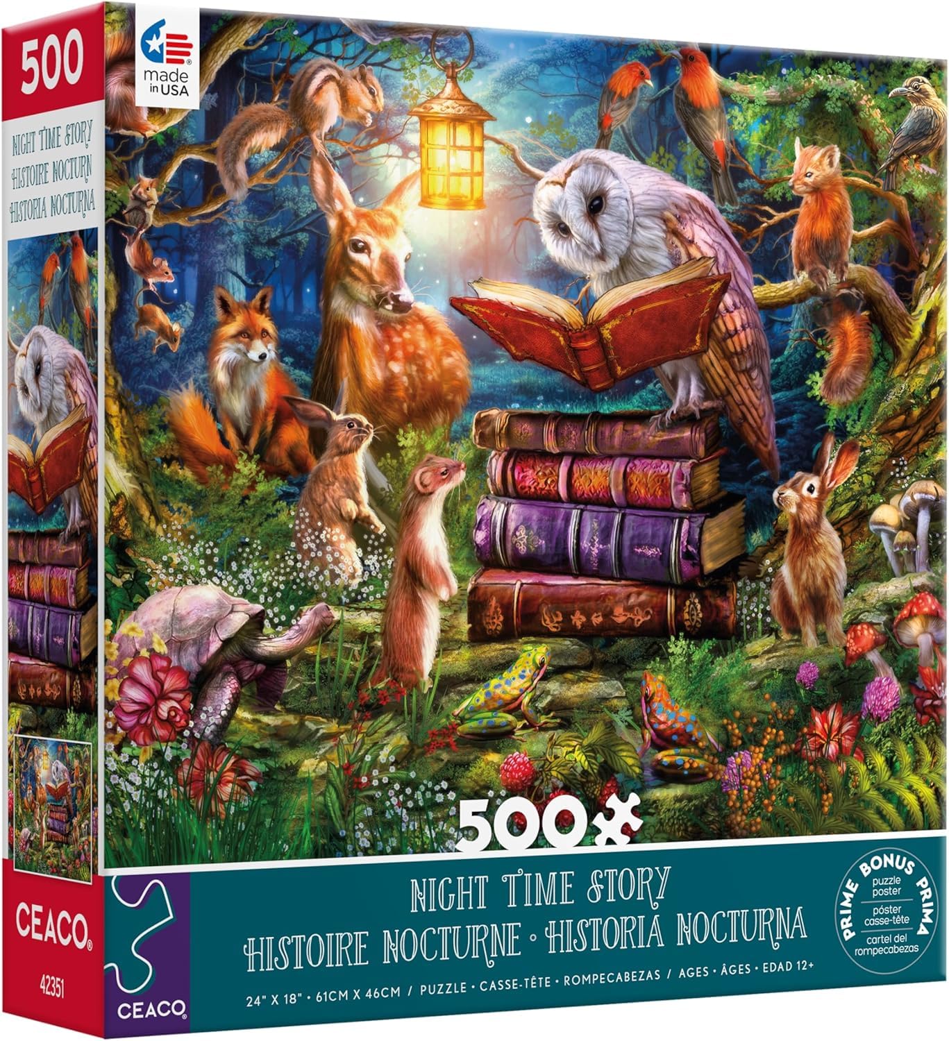 Ceaco - Night Time Story - 500 Piece Jigsaw Puzzle