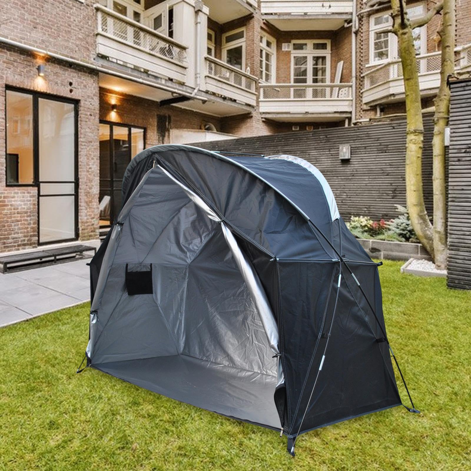 Tenda da Campeggio, Tenda da 1, Antivento, Attrezzatura per Esterni, Tessuto Oxford per Campeggio, Pesca, Caccia, Zaino in Spalla, Montagna