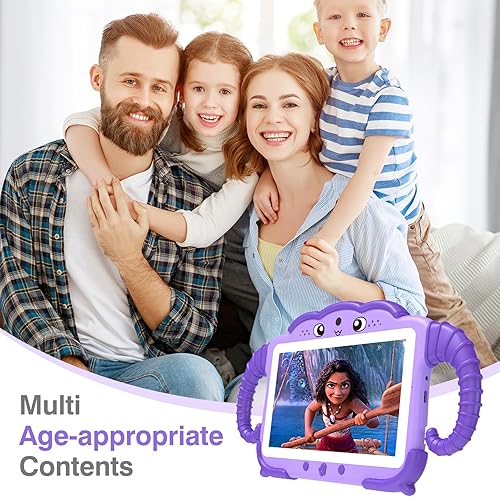 Miniatura 3 de Tableta para niños de 7 pulgadas para niños de 3 a 7 años, tableta para niños pequeños, tableta de aprendizaje para niños de 32 GB con juegos