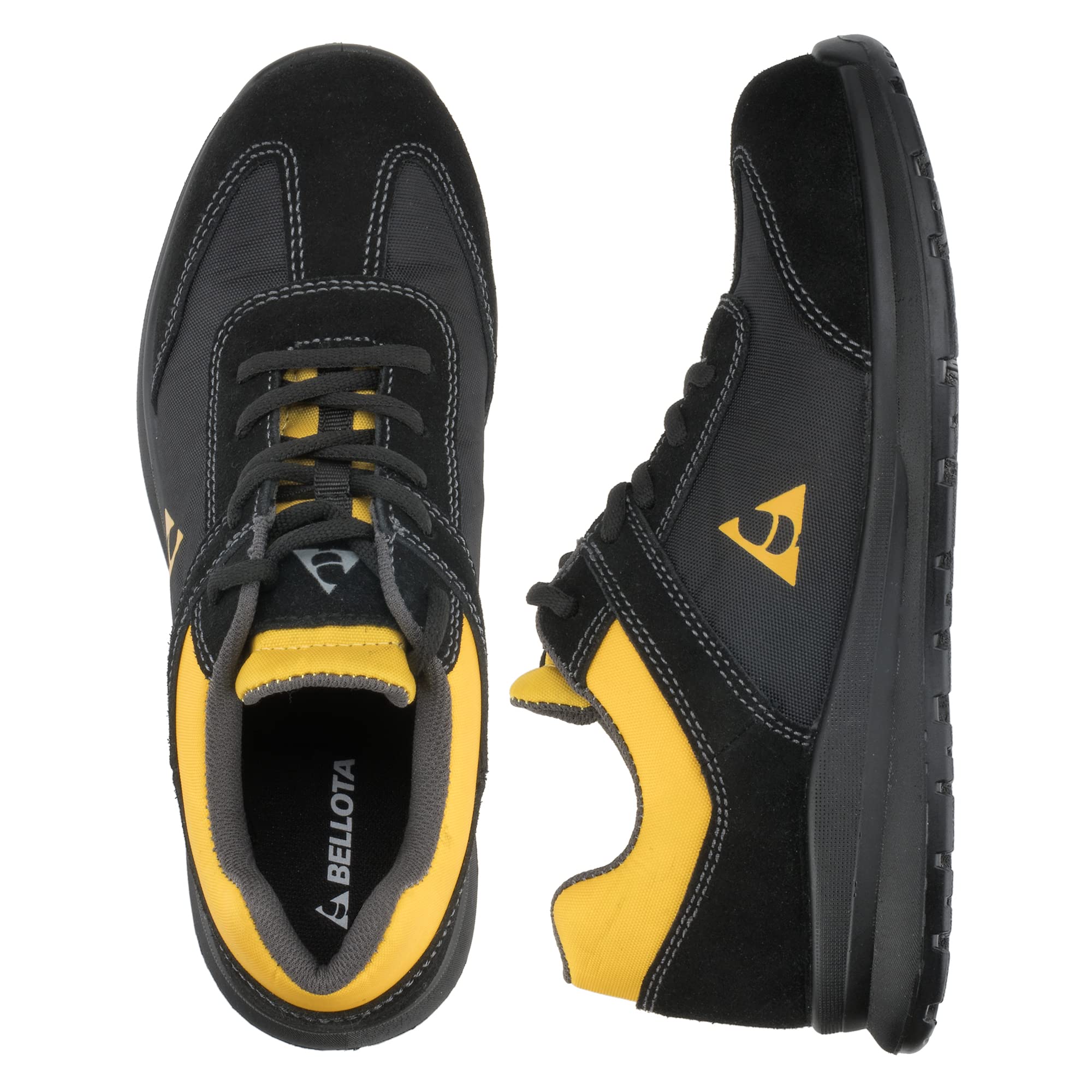 Bellota - Zapato de Seguridad Volta S1P de Hombre y Mujer (Tallas 36-47) de Nylon Antiabrasivo y Microfiba, Transpirante y Resistente