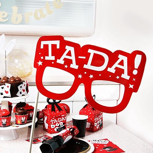 Miniatura 8 de Big Dot of Happiness Ta-Da, Magic Show - Kit de accesorios para cabina de fotos para fiesta de cumpleaños, 20 unidades