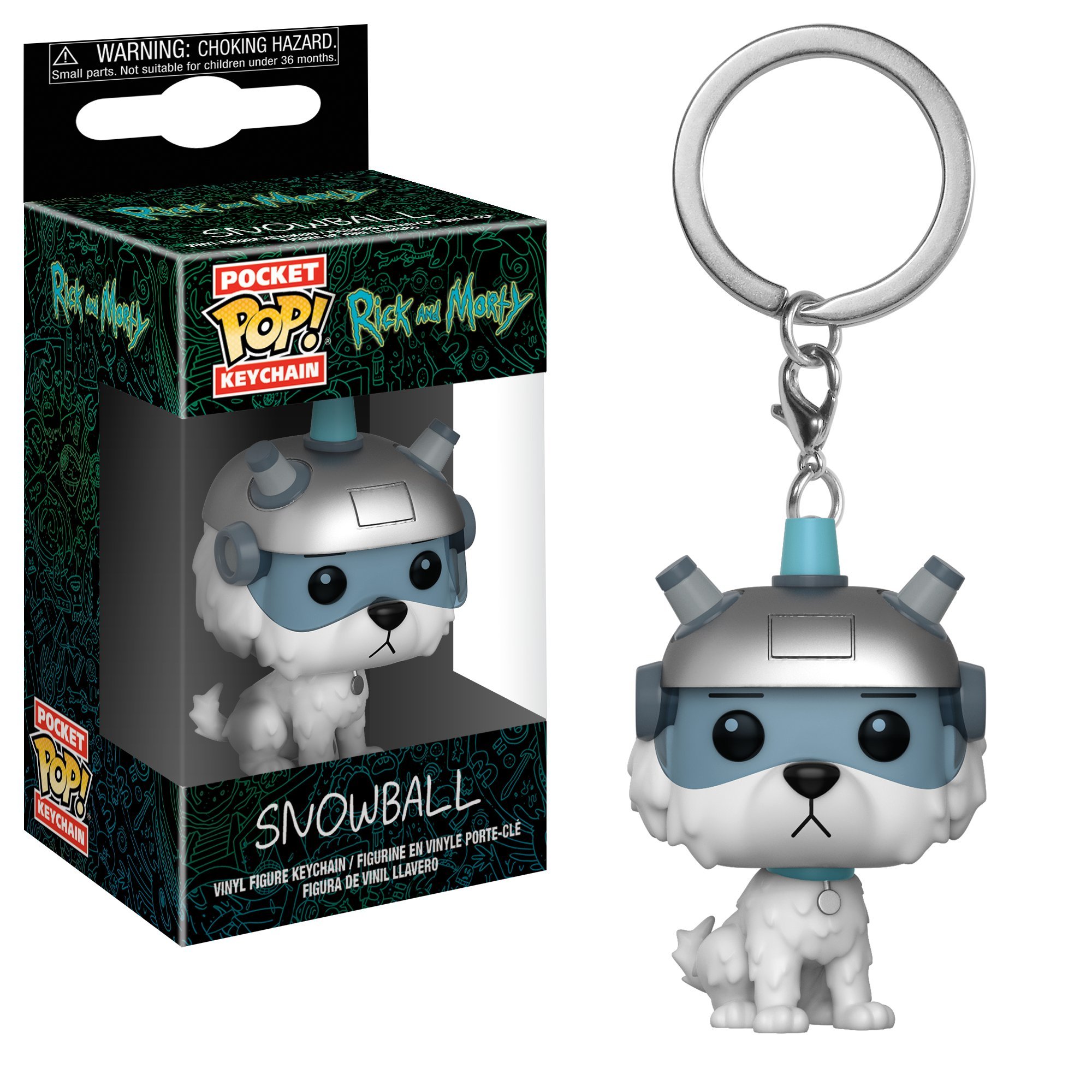 Funko Pop Keychain: Rick \u0026 Morty 