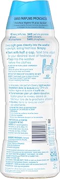 Downy Light Laundry Scent Booster Beads for Washer, Ocean Mist, 20.1 oz, with No Heavy Perfumes