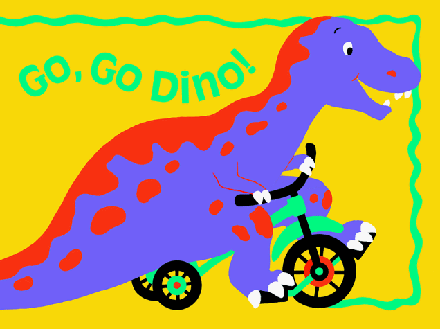 Go, Go Dino! (Puffy)