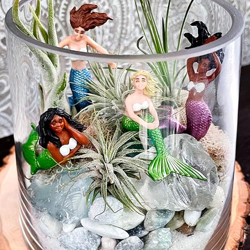 Miniatura 2 de Safari Ltd. Mermaids TOOB - 6 figuras detalladas de plástico modelo - Divertido juguete fantástico para niños, niñas y niños a partir de 3 años