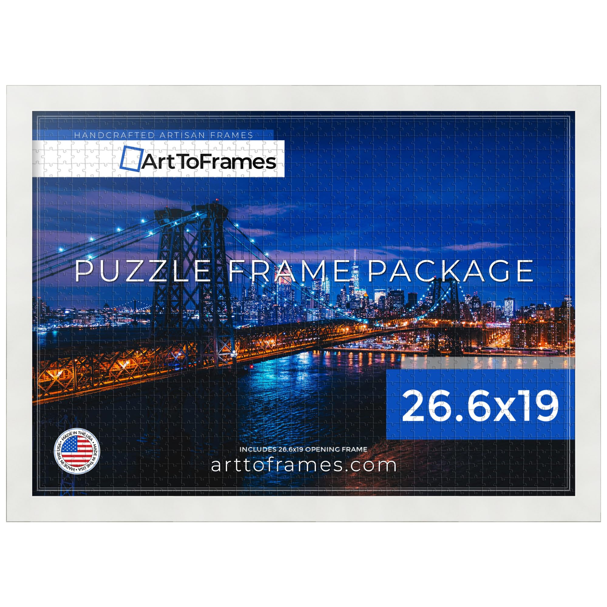 Amazon.com - ArtToFrames 26.6x19 INCH/68x48 CM White Frame