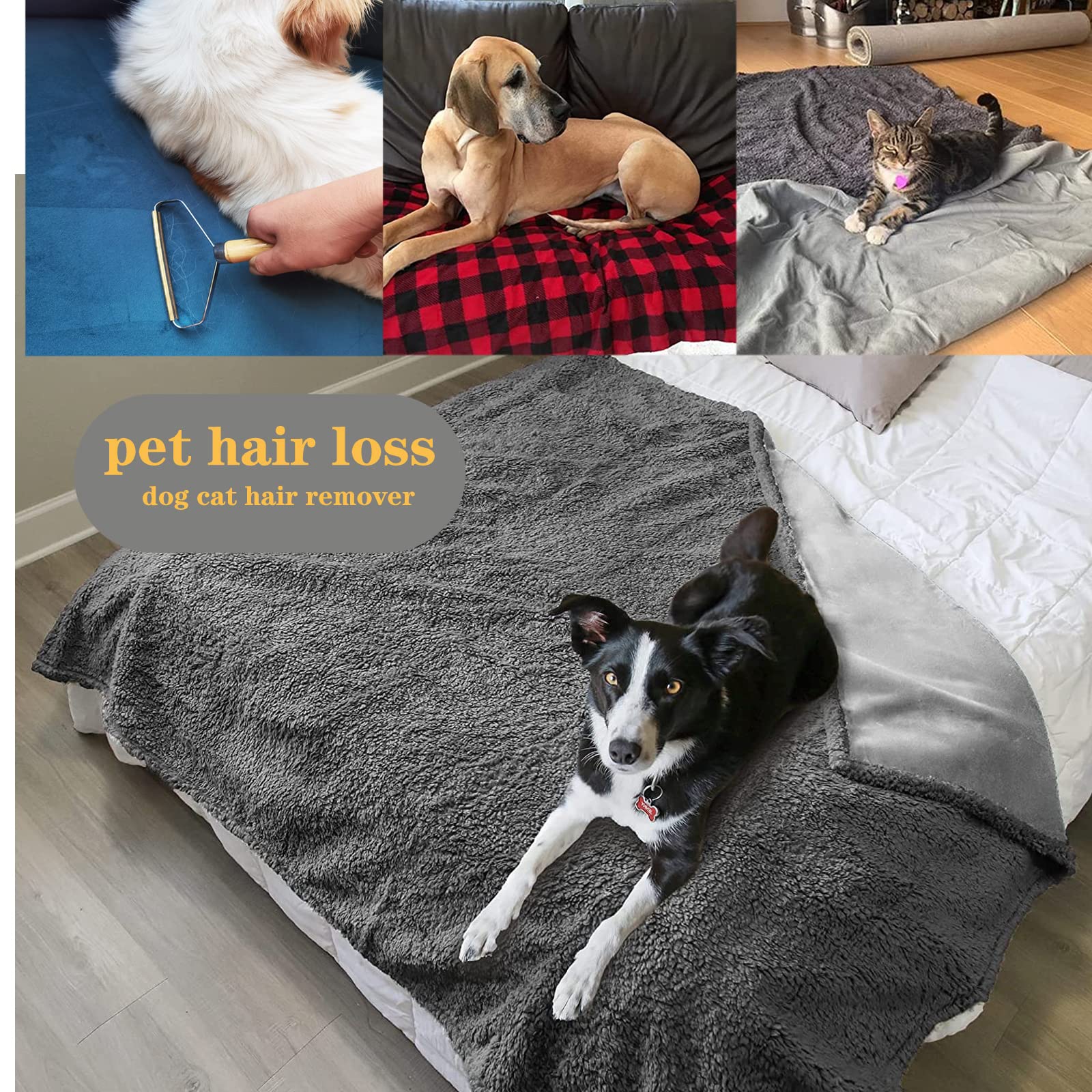 2 Rulli Per Rimuovere Peli Di Animali - In Rame E Legno, Per Divani, Vestiti E Tappeti - Foto 7