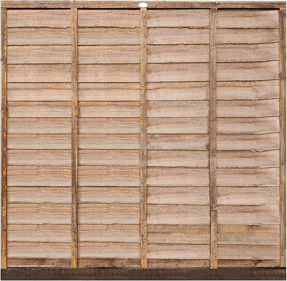Weatherwell Lap Wooden Fence Panels 3ft, 4ft, 5ft, 6ft Horizontal