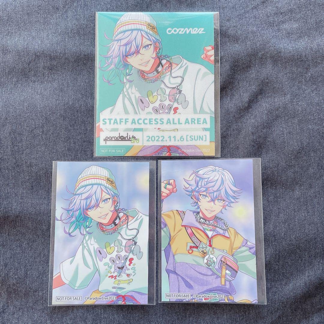 パラライ  SPACEドプスペ 特典ステッカー cozmez パラライ SPACEドプスペ 特典ステッカー cozmez ParadoxLive