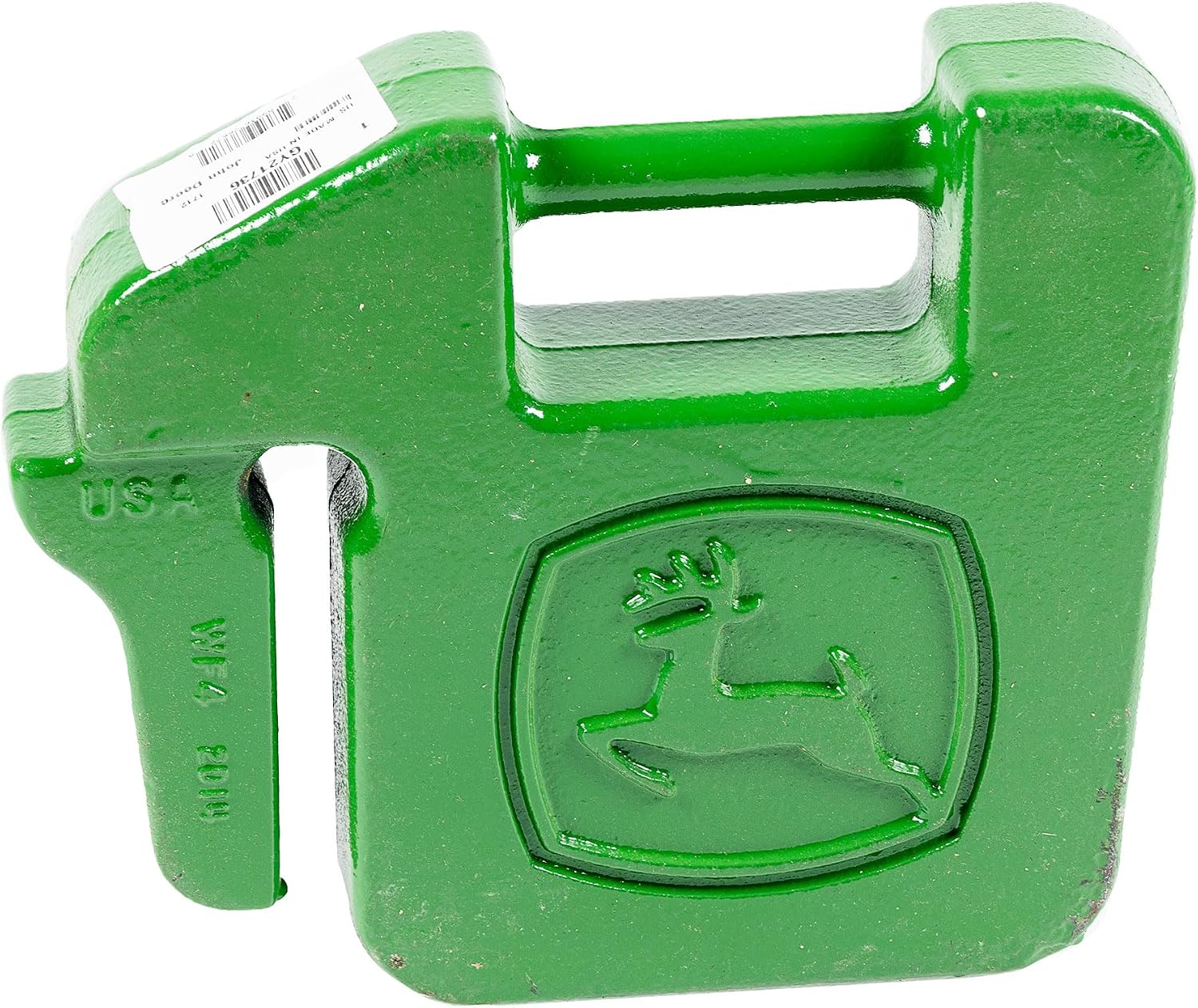 John Deere OEM Rear Extra Weight 42-lb Traction Suitcase Tractor Balance E100 G110 L100 L110 L111 L118 L120 X106 BG20029