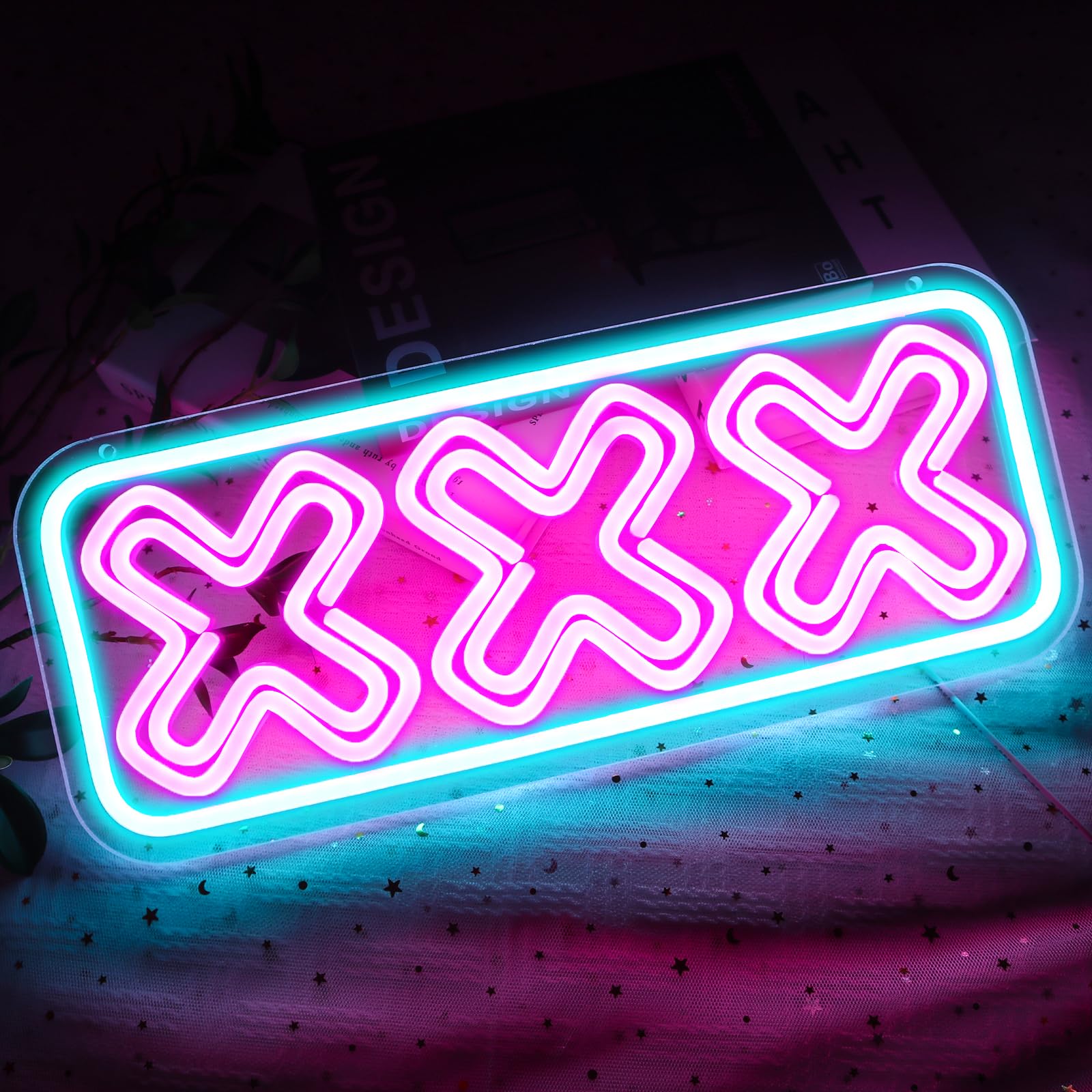 Amazon.co.jp: PMCVYH XXX ネオンサイン 壁装飾用 大人専用 LEDサイン