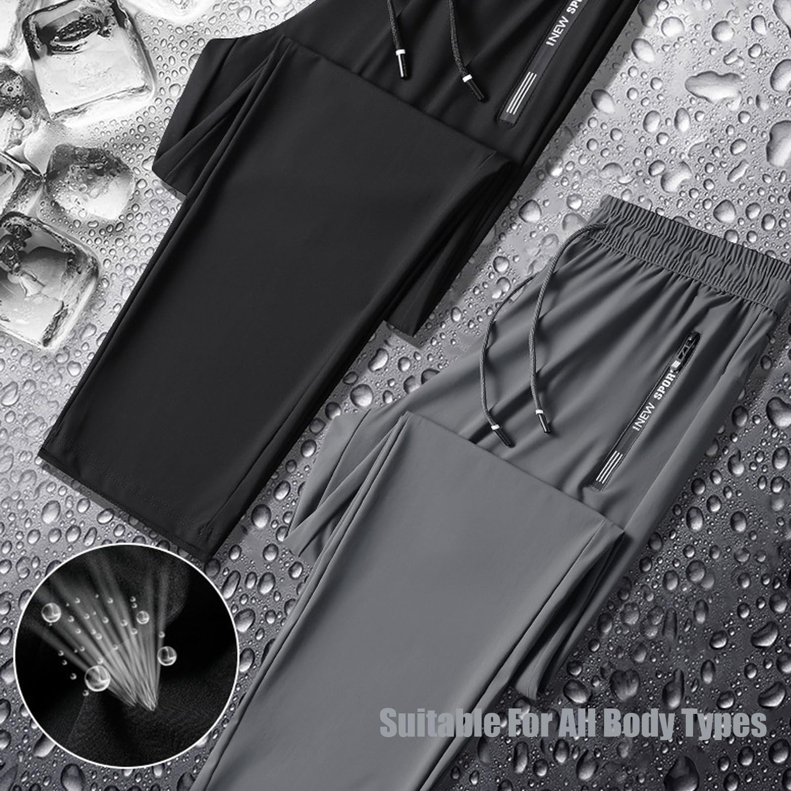 Comfyfit Stretch Active Pants for Women, Comfys Fit Women Quick Drying Pant, Comfyfit & Breathable (khaki-straight-1pcs,Medium)