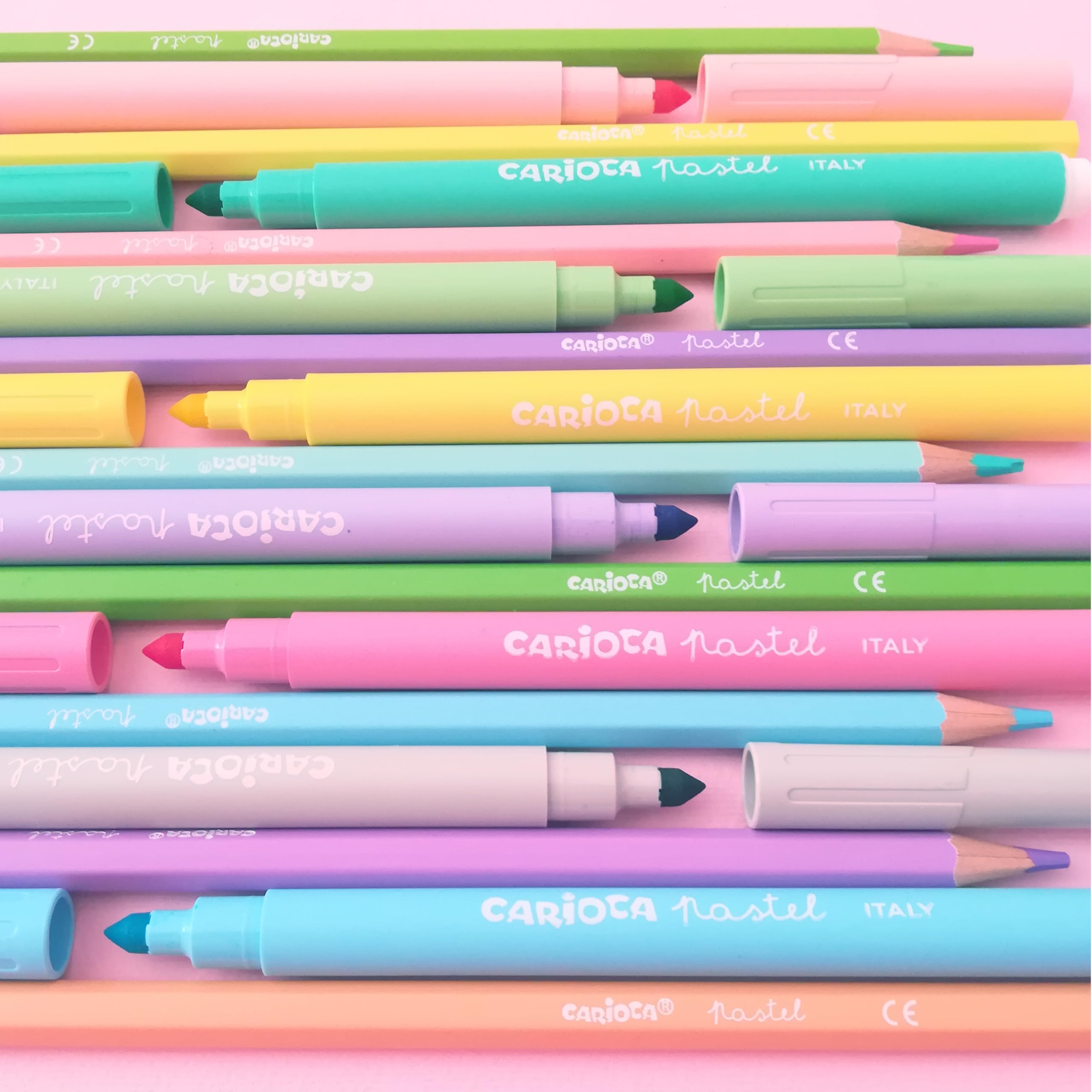 Carioca Pastel Süper Yıkanabilir Keçeli Kalem 8'li