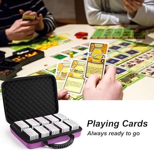 Miniatura 6 de 1200-2200 Card Game Case for Cards Against Humanity Game,Collectible Trading Card Storage Holder Compatible for Pokemon Cards, Sports Card and