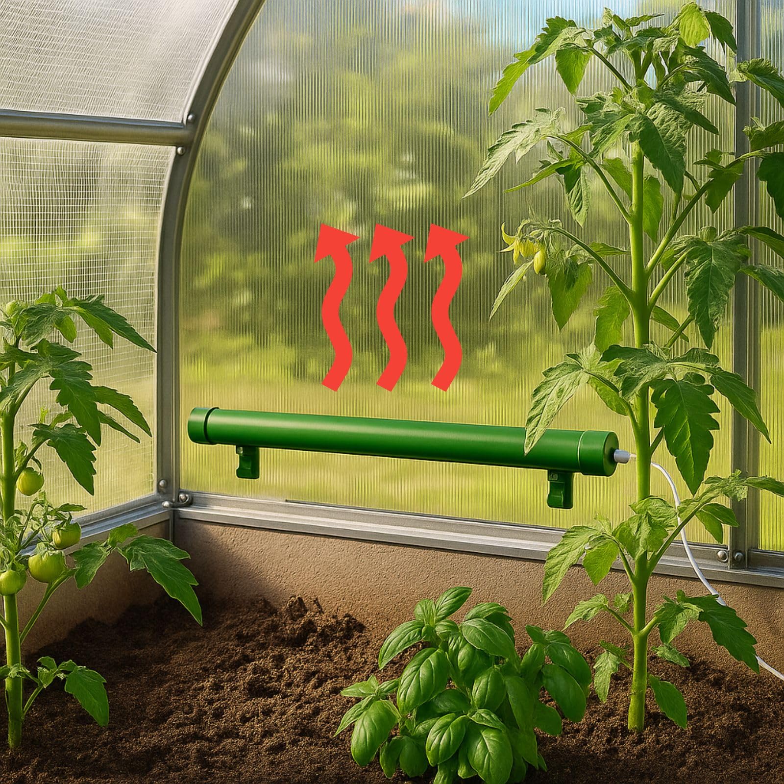 Weedness Calefactor Grow 240 watts 120 cm de largo para cuartos de cultivo y plantas – Cultivo indoor radiador Grow calentamiento rápido y económico