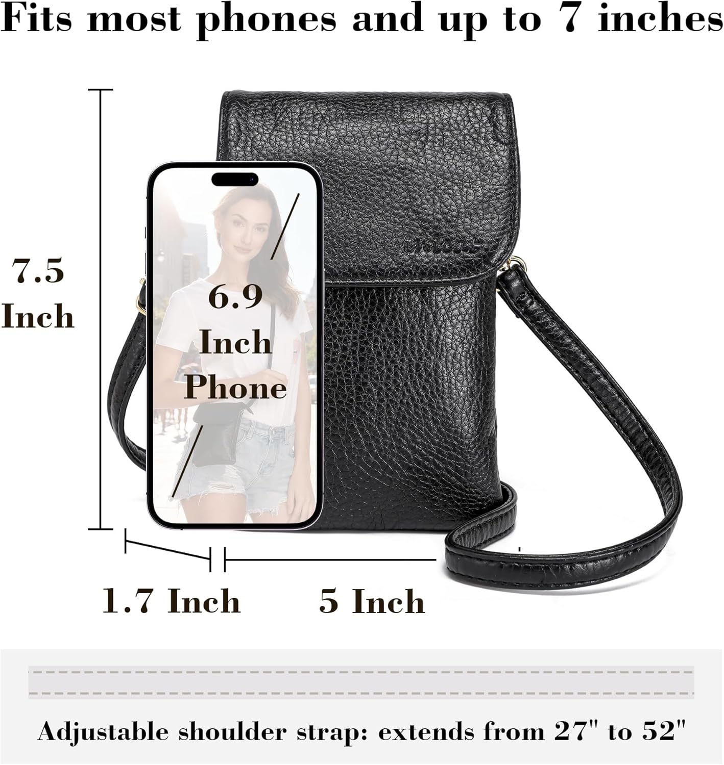 MINICAT Small Crossbody Bags for Women Cell Phone Bag Vegan Leather Cross Body Purse Wallet Purses - Image 5