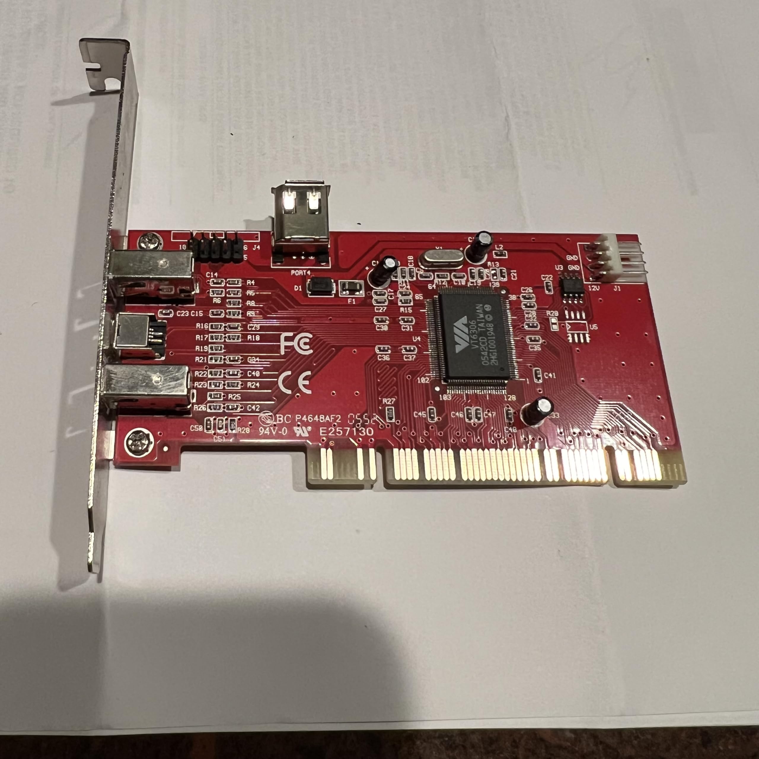 Amazon.com: VIA VT6306 3 + 1 Ports Firewire IEEE1394 PCI