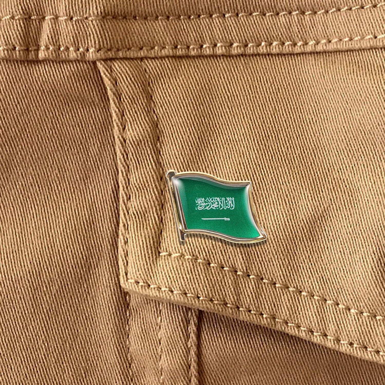 Amazon.co.jp: サウジアラビア アラビア 国 国旗 ピン バッジ 国際