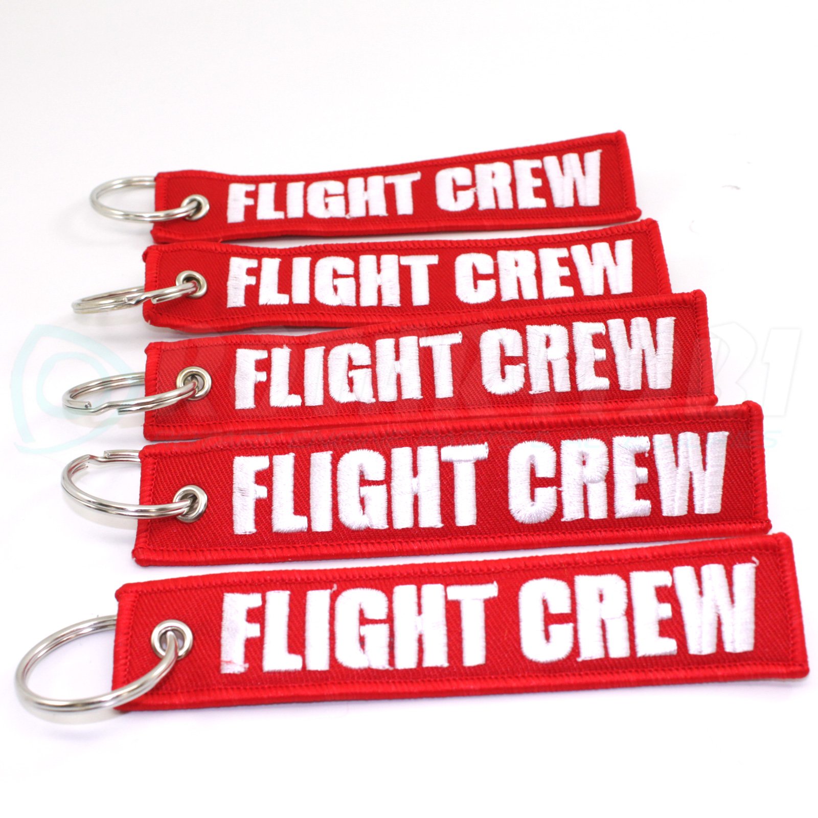 Crew Luggage Tags Custom Embroidery EMBROIDERY & ORIGAMI