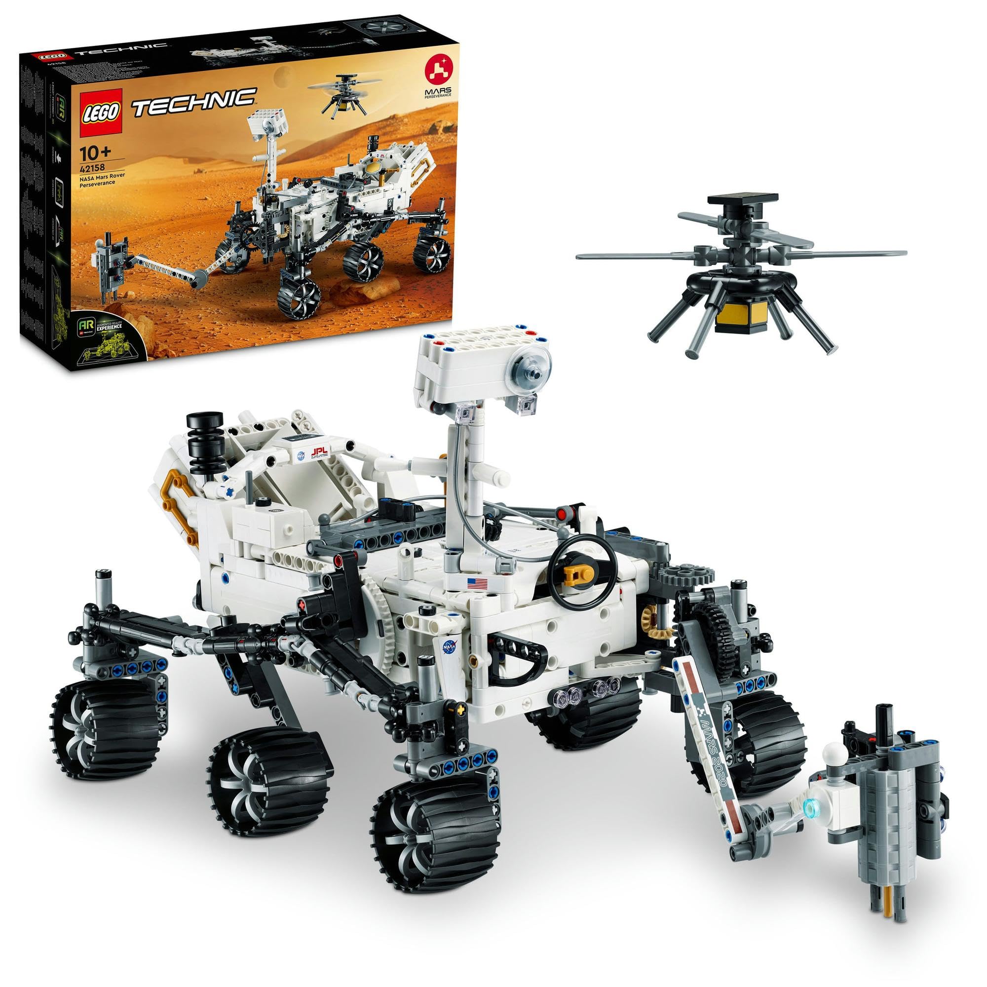 LEGO Technic NASA Mars Rover Perseverance, 42158, Toy, Blocks, Present, Universe, Boys, Ages 10 and Up