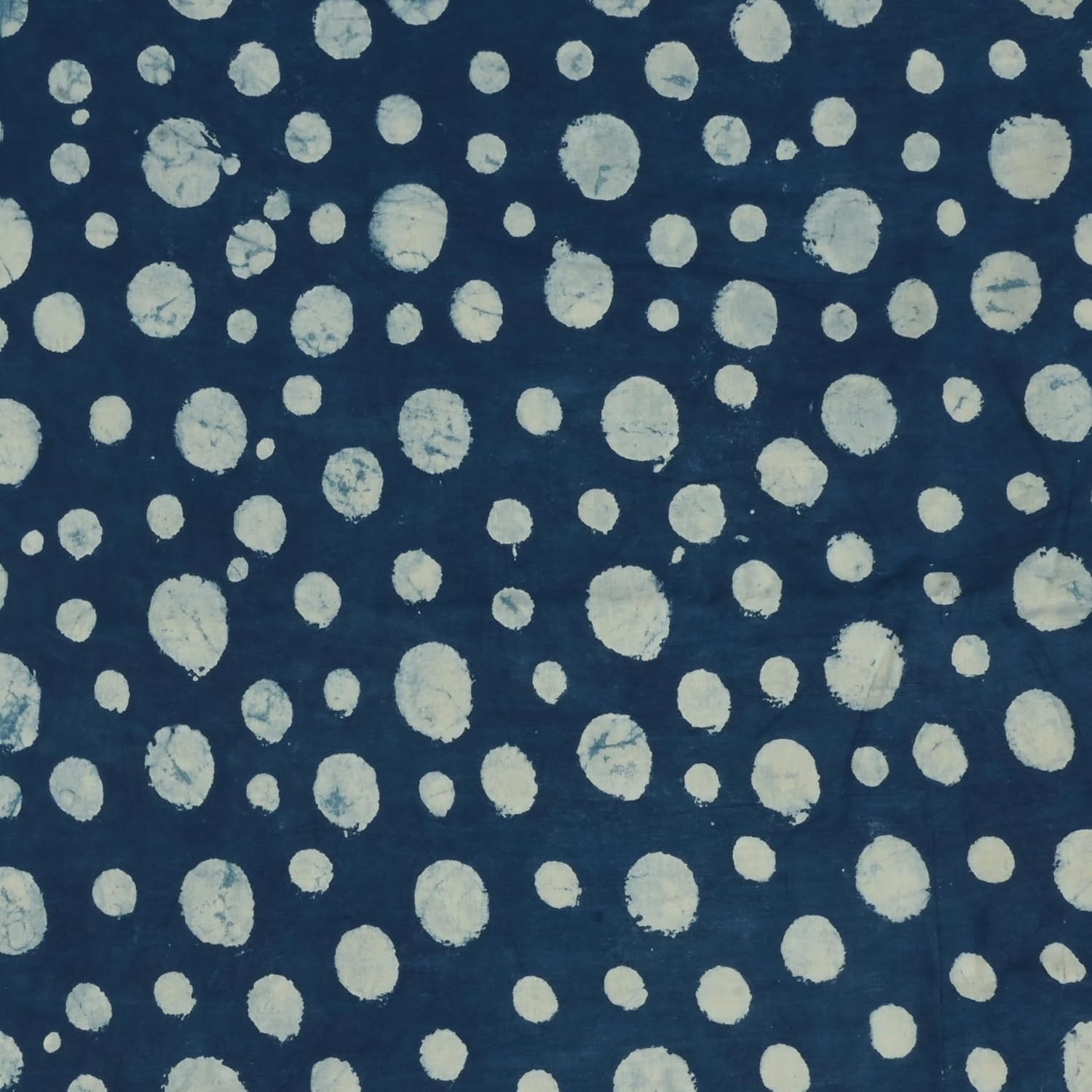 by 5 Yard Indigo Block Print Fabric for Dressmaking Indian Floral for Crafting 100% Cotton