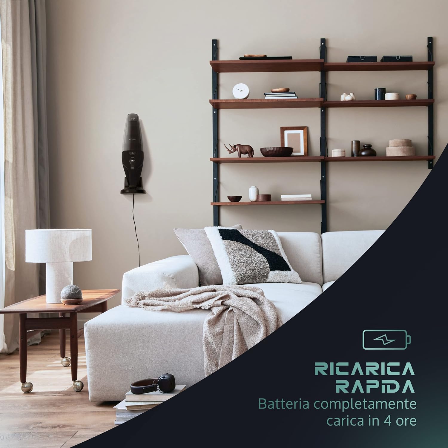 JAP Aspirabriciole Senza Fili Portatile Tornado 22.2V - Potente 10000pA 150W - Aspirapolvere per auto - Solidi e Liquidi - Animale Domestico - Con 5 Accessori - Nero JAP Aspirabriciole Senza Fili Portatile Tornado 22.2V - Potente 10000pA 150W - Aspirapolvere per auto - Solidi e Liquidi - Animale Domestico - Con 5 Accessori - Nero