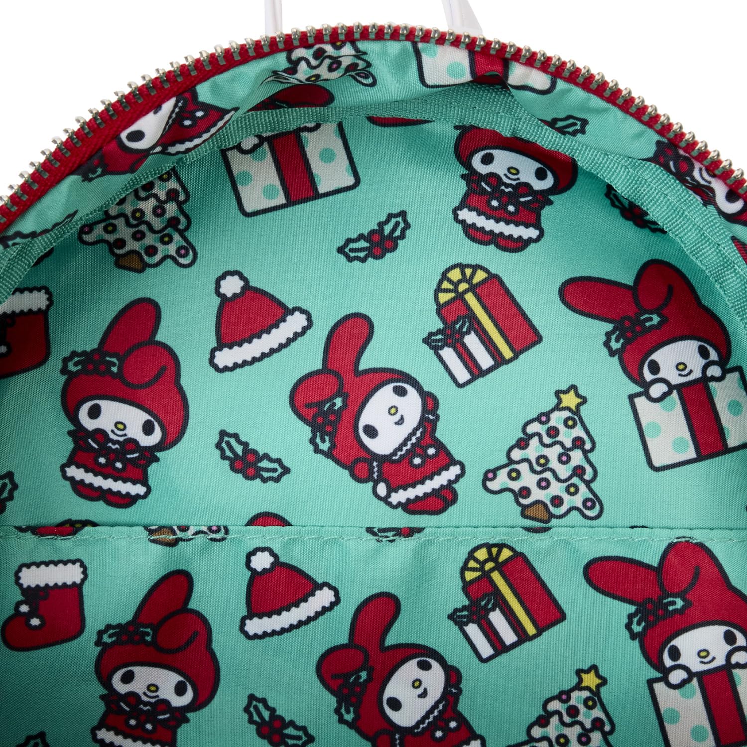 Sanrio My Melody Winter Mini Backpack loungefly NWT Loungefly x Sanrio My Melody Winter Wonderland Mini Backpack main image 3