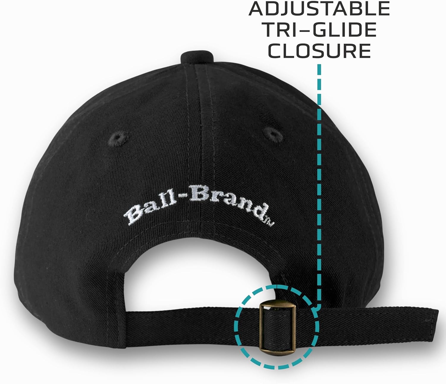 Classic Golf Cap, Adjustable, One Size Fits Most