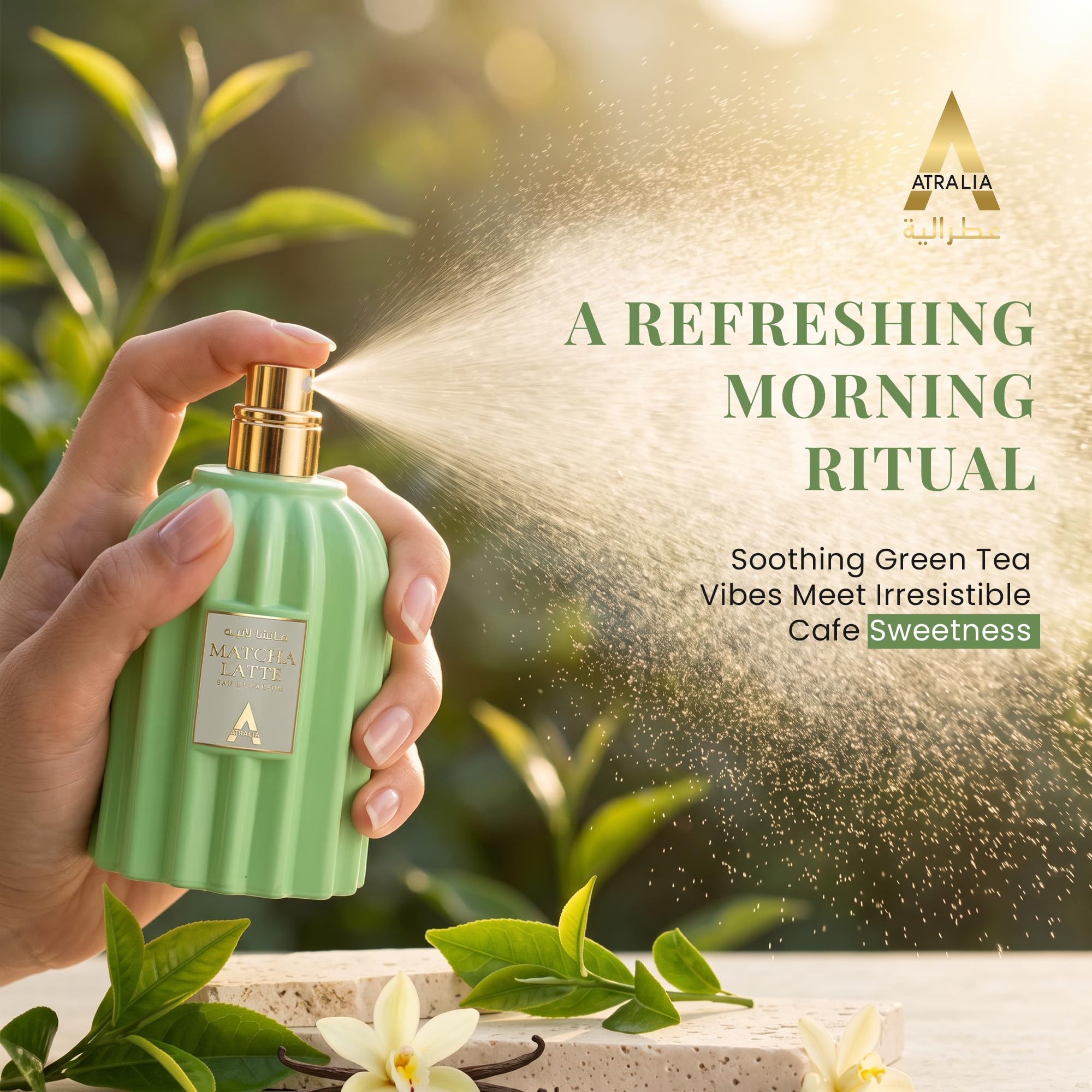 Amazon.com : Atralia Matcha Latte Eau de Parfum – Sweet & Long