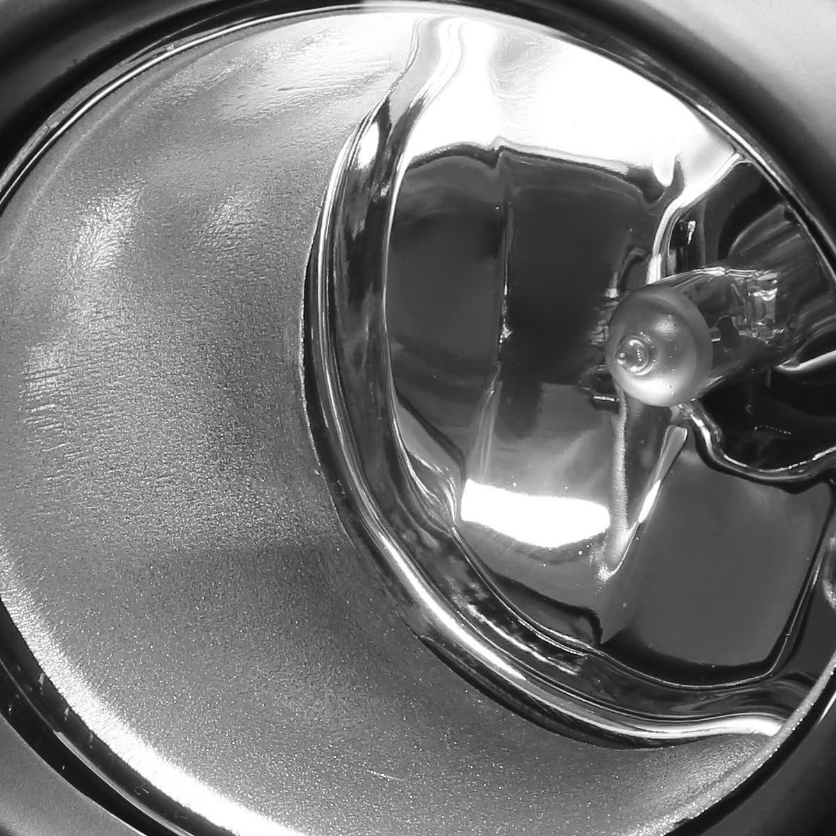DNA MOTORING FL-ZTL-220-CH Front Bumper Fog Light With Switch Driver & Passenger Side Enhance visibility [Compatible with 11-17 Sienna]